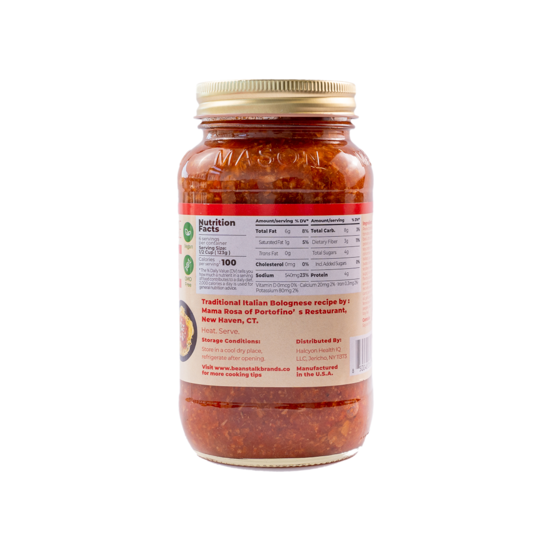 Bolognese Ragu Sauce - Case of 8 Jars (Launching Soon)