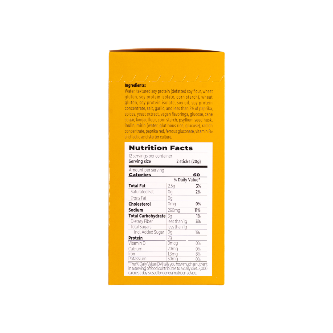 Chorizo Sticks Box - Case of 12 Sticks
