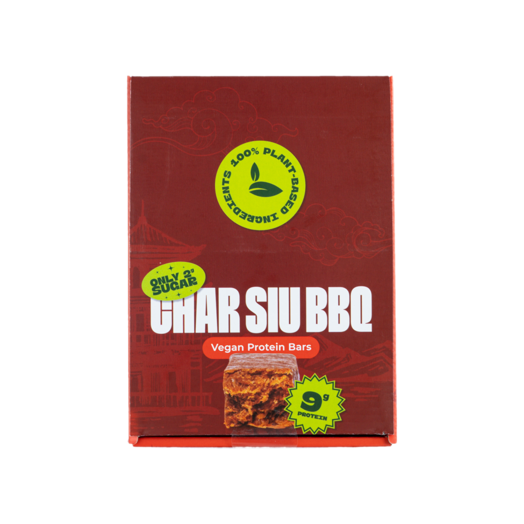 Char Siu BBQ Protein Bars Box - Case of 12 Bars