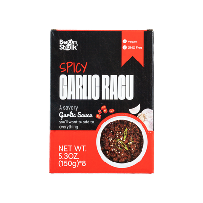 Spicy Garlic Ragu Sauce - Case of 8 Bags